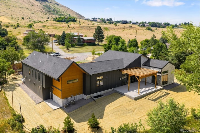 5070 Easley Rd, Golden, CO 80403 - view from above of property featuring a mountain backdrop