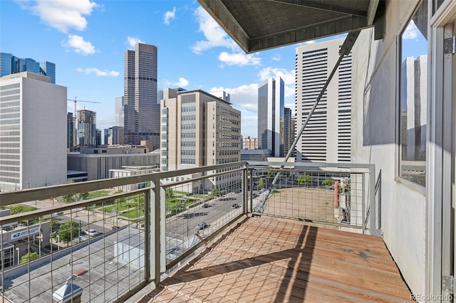 2020 Arapahoe St Unit 970, Denver, CO 80205 - balcony featuring a view of skyline