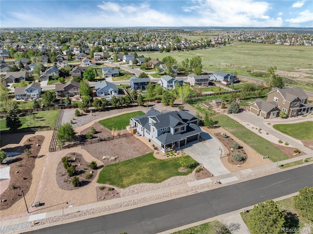 5181 Appleton Way, Castle Rock, CO 80104 - aerial overview of property's location featuring nearby suburban area