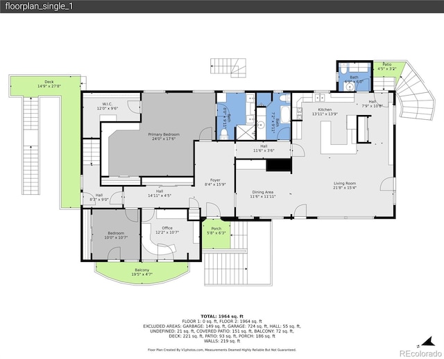 5336 High Rd, Evergreen, CO 80439 - view of floor plan / room layout