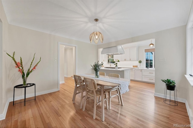 770 Locust, Denver, CO 80220 - dining area with light wood finished floors and baseboards