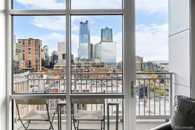 1411 Wynkoop St Unit 806, Denver, CO 80202 - balcony featuring a view of skyline