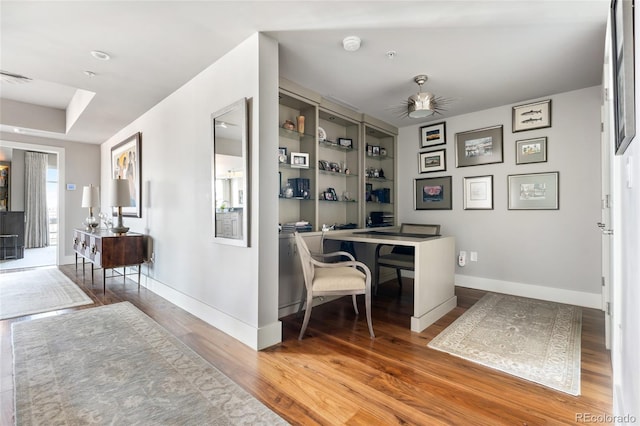 1411 Wynkoop St Unit 806, Denver, CO 80202 - office featuring wood finished floors and baseboards