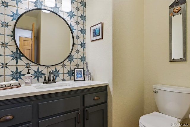 7289 Stroh Rd, Parker, CO 80134 - bathroom with vanity and toilet