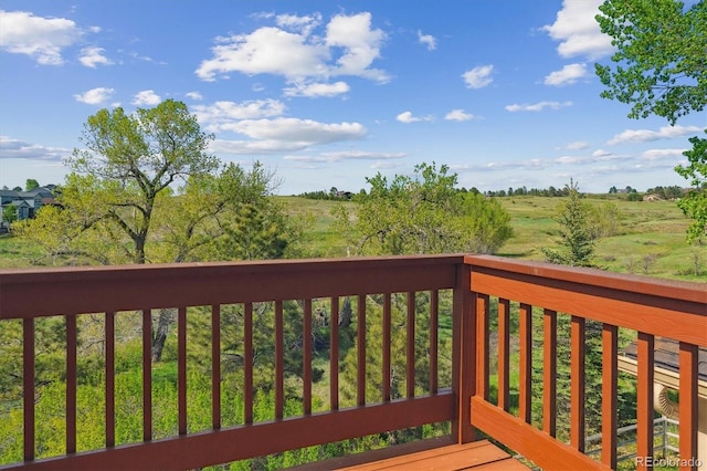 7289 Stroh Rd, Parker, CO 80134 - view of deck