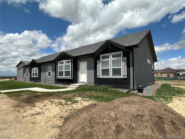 view of ranch-style home