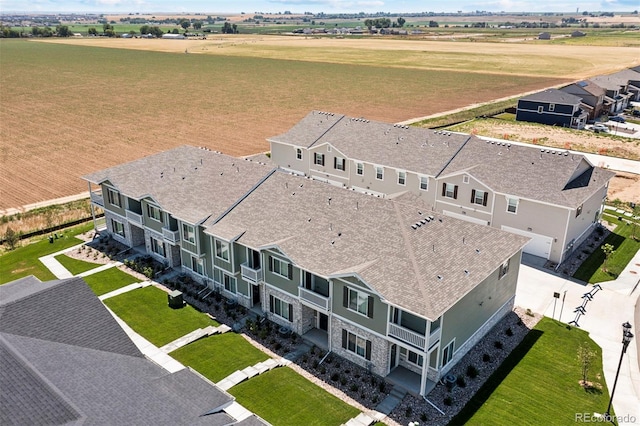 161 Robin Rd, Johnstown, CO 80534 - aerial view with a rural view and a residential view