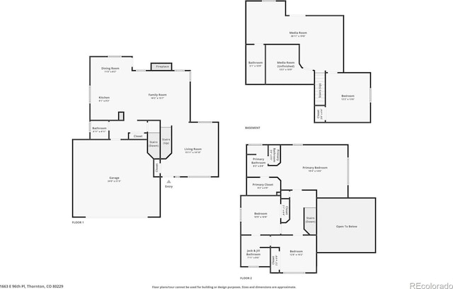 floor plan / room layout