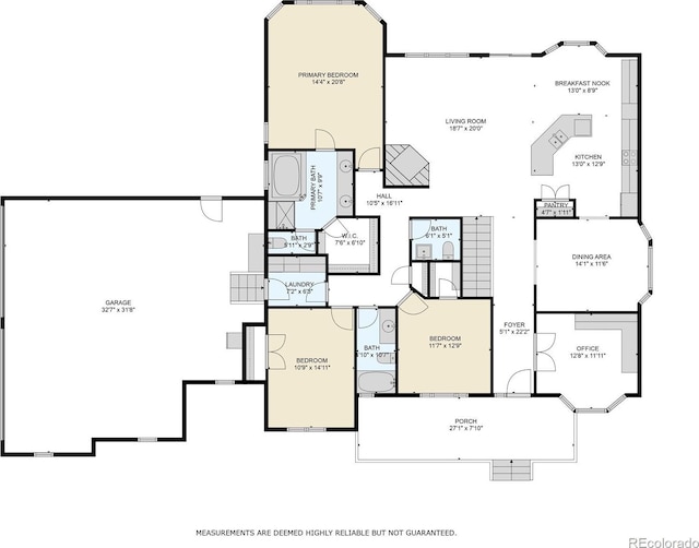 34827 E 7th Ave, Watkins, CO 80137 - view of property floor plan