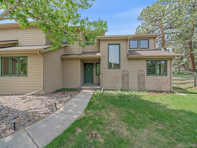 31412 N Bermuda Dunes Dr, Evergreen, CO 80439 - view of front of home featuring roof with shingles