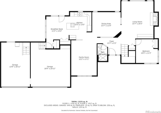 31412 N Bermuda Dunes Dr, Evergreen, CO 80439 - floor plan / room layout