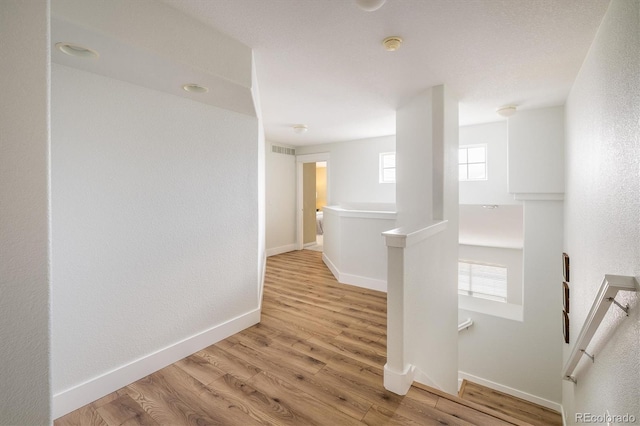 14000 Winding River Ct Unit T3, Broomfield, CO 80023 - hall featuring an upstairs landing and light wood-style floors