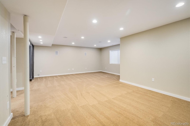 14000 Winding River Ct Unit T3, Broomfield, CO 80023 - basement featuring light carpet and recessed lighting