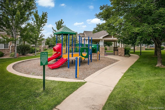 14000 Winding River Ct Unit T3, Broomfield, CO 80023 - community playground featuring a lawn