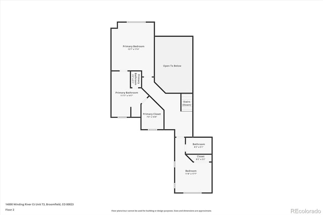 14000 Winding River Ct Unit T3, Broomfield, CO 80023 - view of room layout