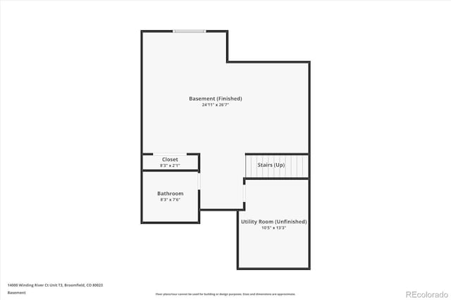 14000 Winding River Ct Unit T3, Broomfield, CO 80023 - view of property floor plan