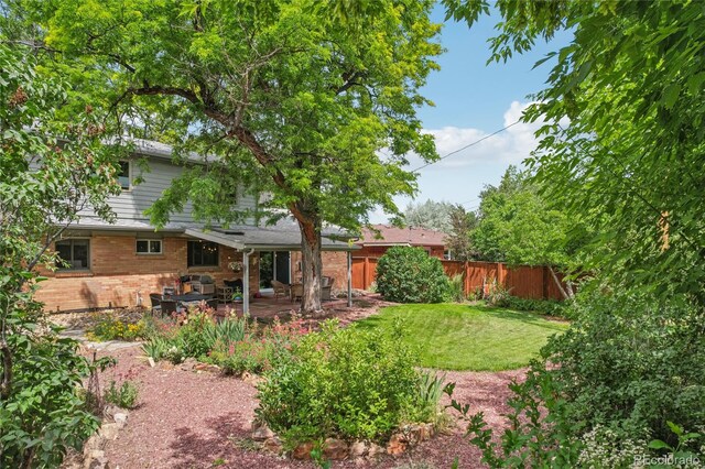 40 S 34th St, Boulder, CO 80305 - view of yard with a patio area