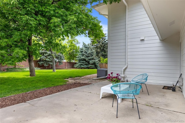 5853 S Havana Ct, Englewood, CO 80111 - view of patio / terrace featuring cooling unit
