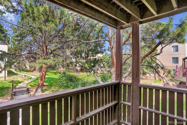 9995 E Harvard Ave Unit 290, Denver, CO 80231 - view of wooden deck
