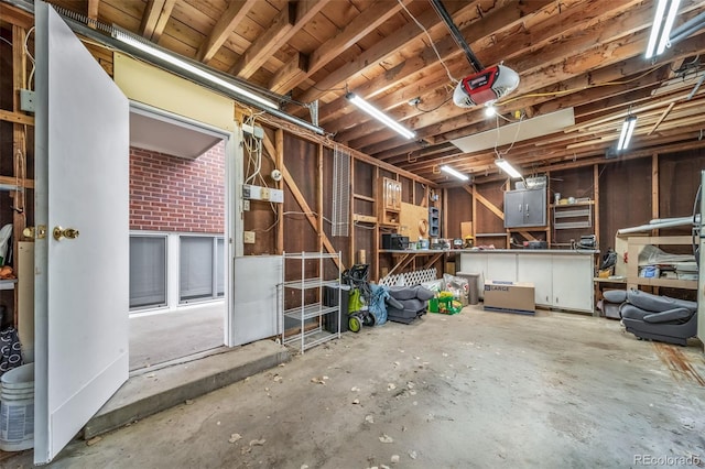 8051 S Kendall Blvd, Littleton, CO 80128 - garage featuring a workshop area