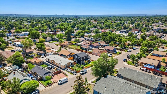 550 S Raleigh St, Denver, CO 80219 - aerial perspective of suburban area