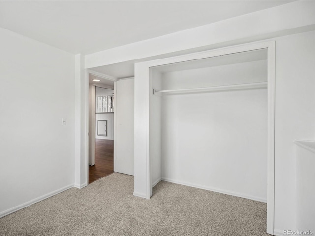 view of closet