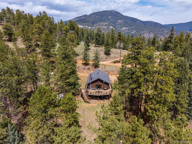 54 Zaza Ln, Evergreen, CO 80439 - view of subject property featuring a mountainous background
