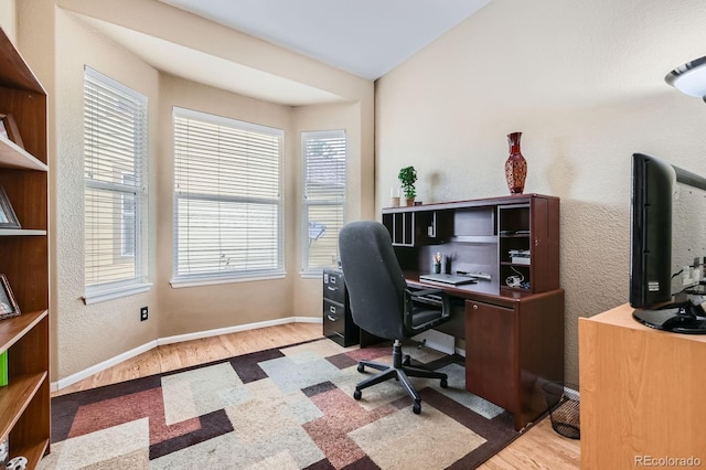10463 Nucla St, Commerce City, CO 80022 - office featuring wood finished floors and baseboards
