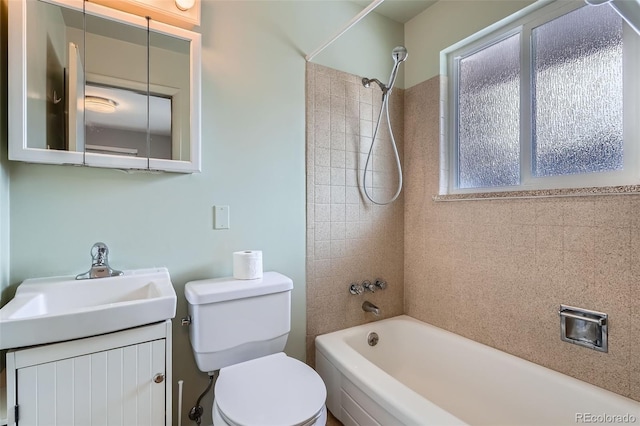1785 S Zuni St, Denver, CO 80223 - bathroom featuring bathing tub / shower combination and vanity