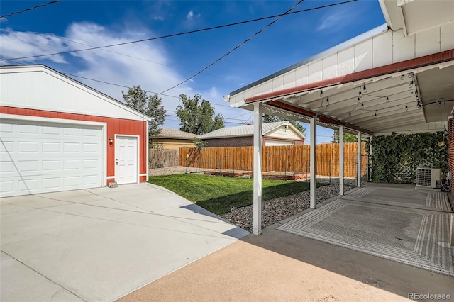 1785 S Zuni St, Denver, CO 80223 - view of garage