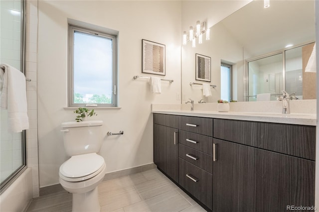 6892 Juniper Ct, Arvada, CO 80007 - full bath featuring double vanity and tile patterned floors