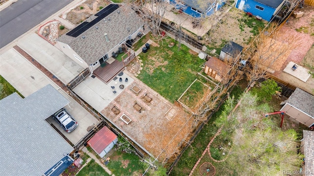741 Cortez St, Denver, CO 80221 - birds eye view of property