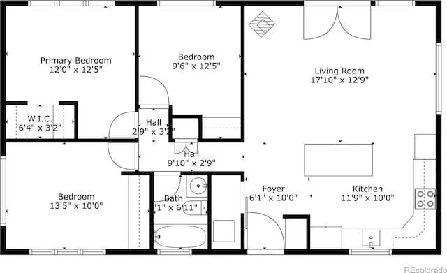 741 Cortez St, Denver, CO 80221 - plan