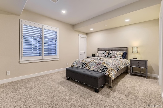 8778 S Quatar St, Aurora, CO 80016 - carpeted bedroom featuring recessed lighting