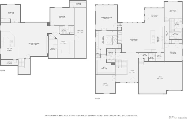 8778 S Quatar St, Aurora, CO 80016 - view of home floor plan