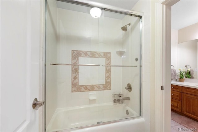 6703 S Yates Ct, Littleton, CO 80128 - full bathroom with bath / shower combo with glass door and vanity