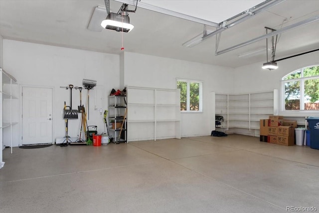 6703 S Yates Ct, Littleton, CO 80128 - garage featuring a garage door opener