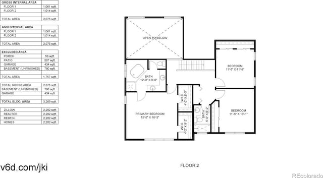 14633 W 69th Pl, Arvada, CO 80004 - view of floor plan / room layout