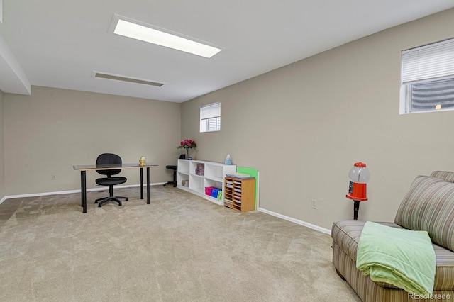 7466 E Long Cir, Centennial, CO 80112 - office with carpet floors and baseboards