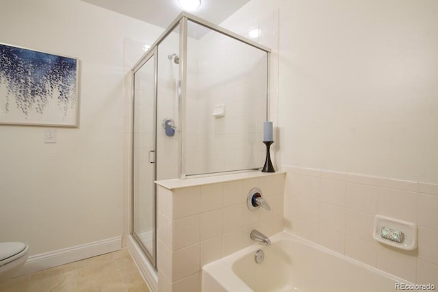 1950 N Logan St Unit 102, Denver, CO 80203 - full bathroom with a garden tub and a shower stall