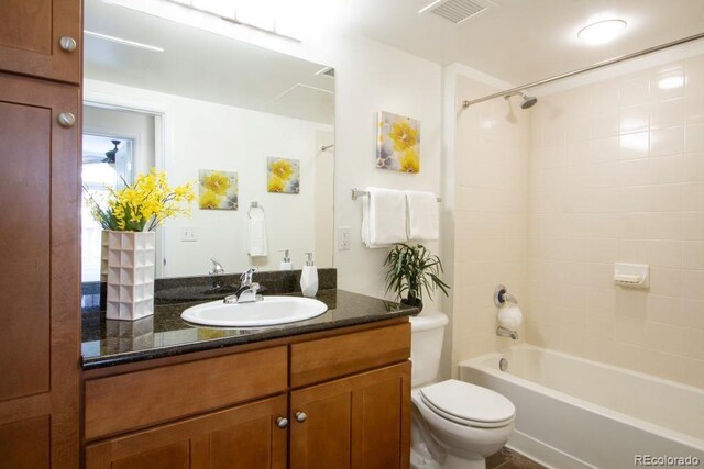 1950 N Logan St Unit 102, Denver, CO 80203 - full bath featuring vanity and shower / tub combination