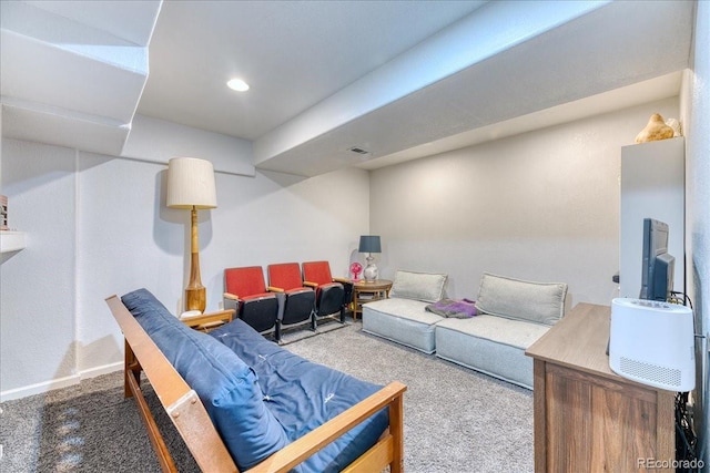 10191 Sagecrest St, Highlands Ranch, CO 80126 - carpeted living room with baseboards