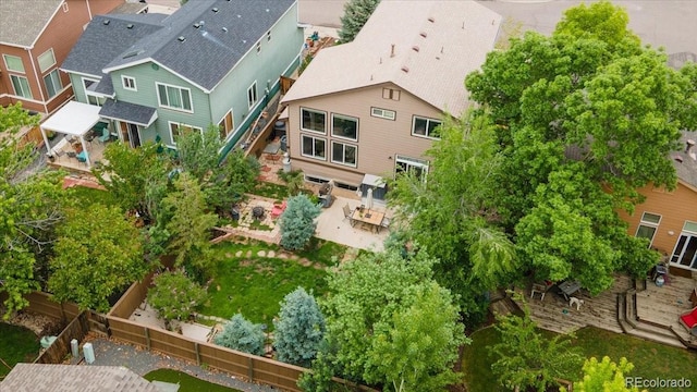 10191 Sagecrest St, Highlands Ranch, CO 80126 - aerial view of property and surrounding area