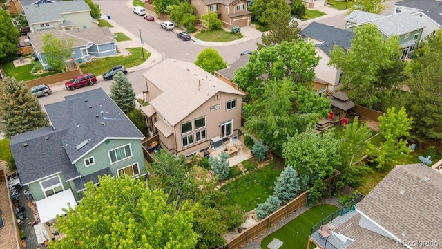 10191 Sagecrest St, Highlands Ranch, CO 80126 - aerial perspective of suburban area