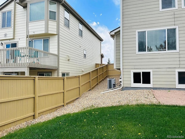 16893 Trail View Cir, Parker, CO 80134 - rear view of property featuring cooling unit