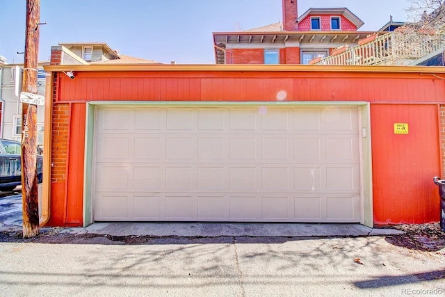 1351 N Franklin St, Denver, CO 80218 - view of garage
