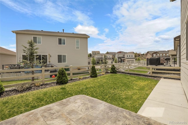 1886 Makley Loop, Castle Rock, CO 80104 - back of house featuring a residential view and a patio