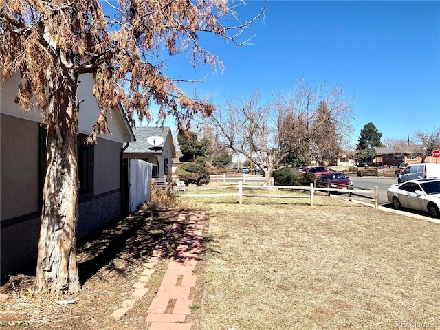1143 Akron St, Aurora, CO 80010 - view of yard featuring fence