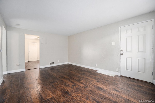 1143 Akron St, Aurora, CO 80010 - unfurnished room with hardwood / wood-style flooring and baseboards