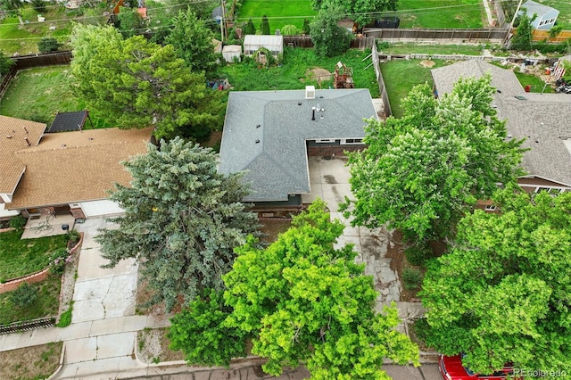 1111 Royale Dr, Colorado Springs, CO 80910 - view from above of property